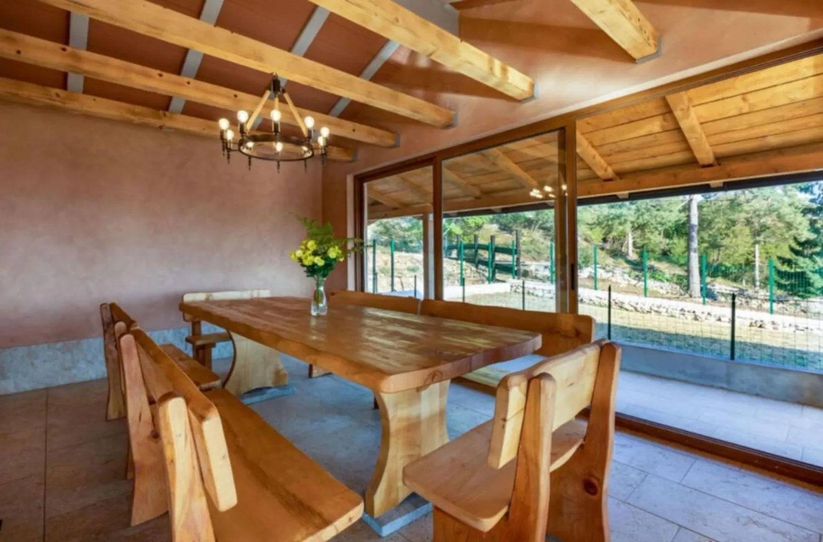 Holiday home Ucka Nature Park Mountain Hideway Robinson House Matic With Pool Brest Croatia