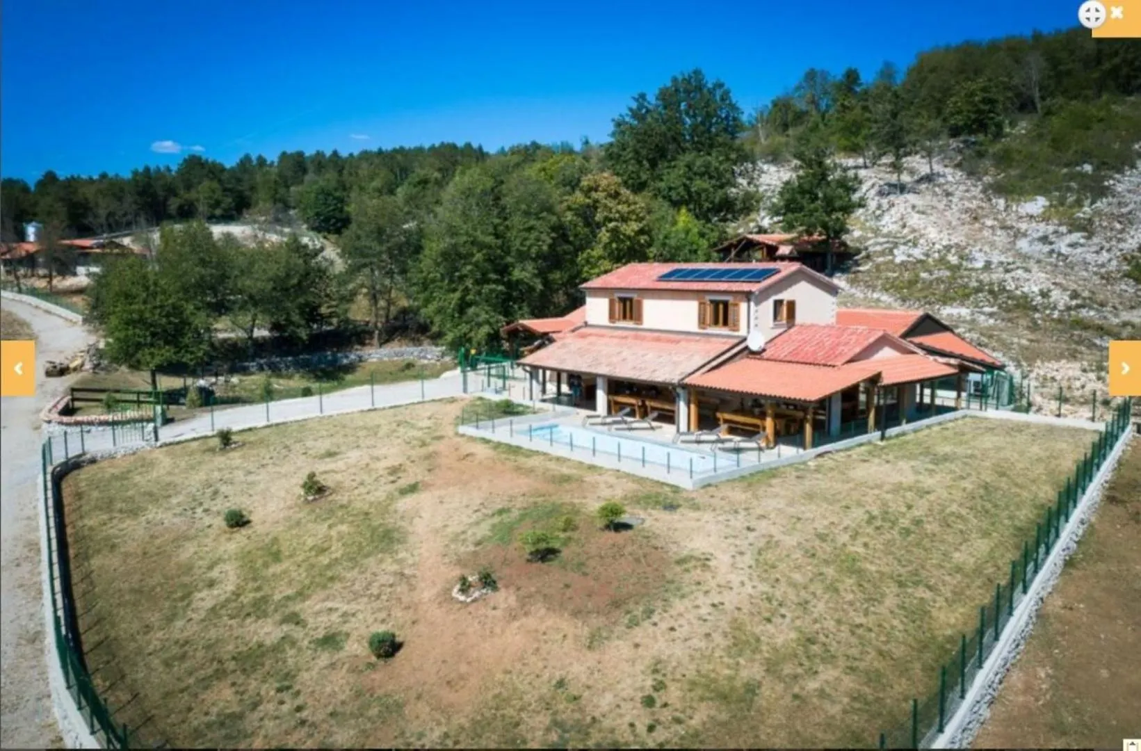 Ucka Nature Park Mountain Hideway Robinson House Matic With Pool Brest Croatia