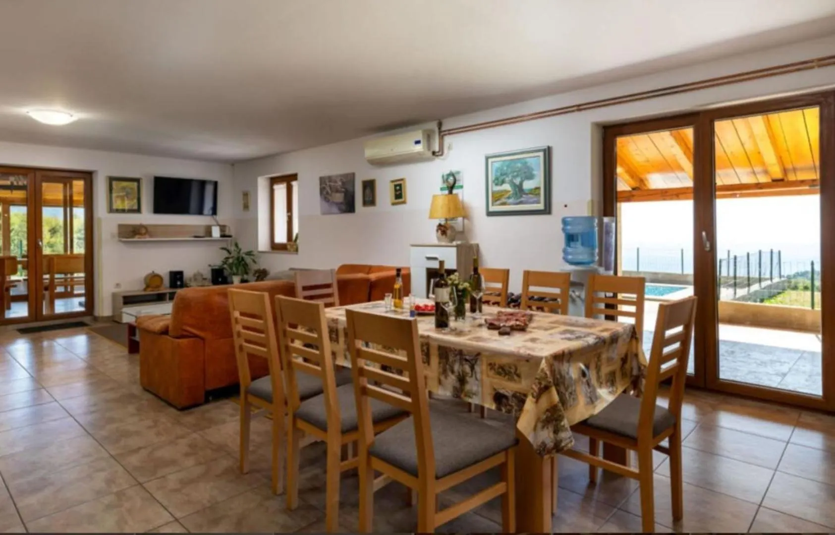 Holiday home Ucka Nature Park Mountain Hideway Robinson House Matic With Pool Brest